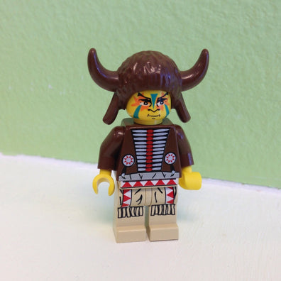 LEGO Minifigure-Indian Medicine Man-Western / Indians-ww019-Creative Brick Builders